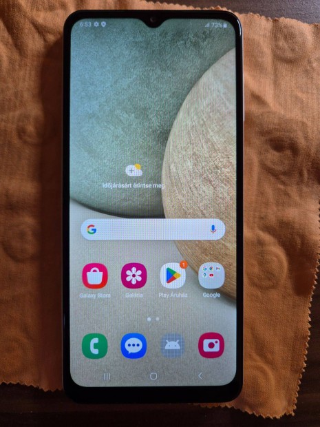 Samsung Galaxy A12 okostelefon + samsung tokkal elad!