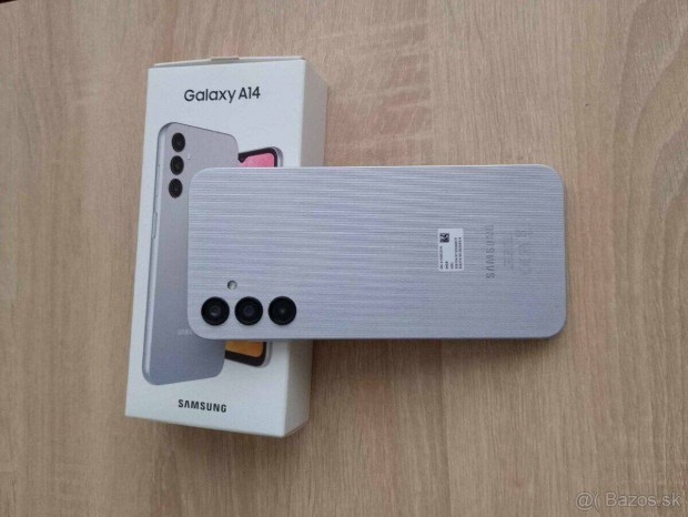 Samsung Galaxy A14 4G DS 4+64GB, ezst