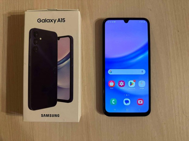 Samsung Galaxy A15 4/128GB Dual Fggetlen jszer Garis !