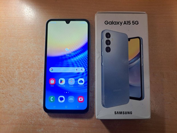 Samsung Galaxy A15 5G 4/128GB Dual Fggetlen jszer Kk Garis !