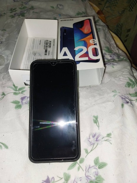 Samsung Galaxy A20e jszer,szilikon tokban, vdflis elad