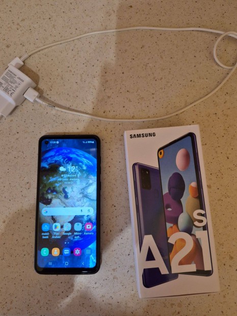 Samsung Galaxy A21S mobiltelefon