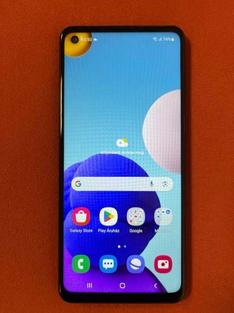 Samsung Galaxy A21s 32 GB, dual SIM, fekete, krtyafggetlen