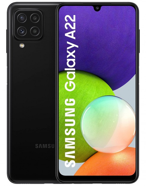 Samsung Galaxy A22 (64GB)  - Szn: Fekete