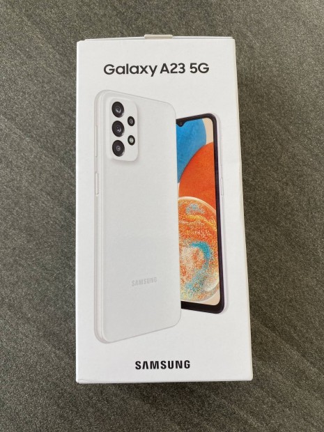 Samsung Galaxy A23 5G 4/128GB j Dual SIM Fggetlen Okostelefon Elad