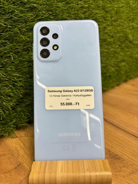 Samsung Galaxy A23 Krtyafggetlen 128 GB, 12 h garancia