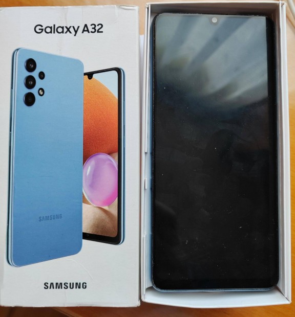 Samsung Galaxy A32 4G krtyafggetlen mobiltelefon + kiegsztk