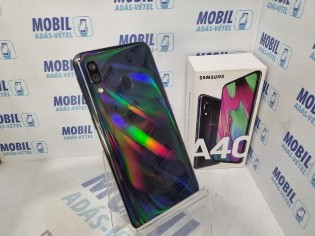 Samsung Galaxy A40 Dual Sim 64 GB, 12 h garancia