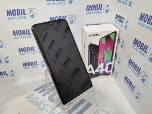 Samsung Galaxy A40 Dual Sim 64 GB, 12 h garancia