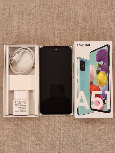 Samsung Galaxy A51 128 GB telefon jszer, szp, dobozval elad