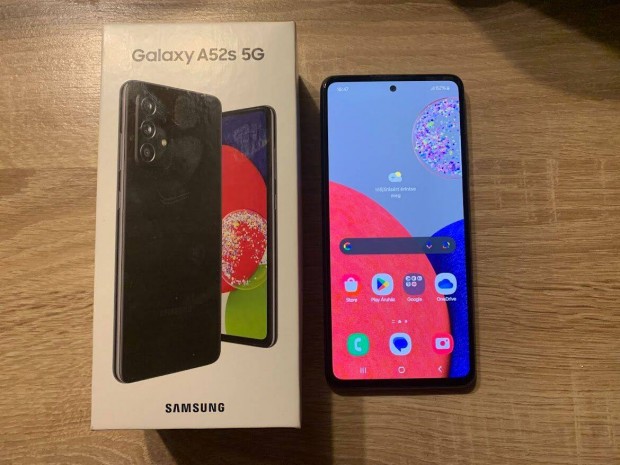 Samsung Galaxy A52s 5G 128GB 6GB RAM Dual jszer.Csere ON