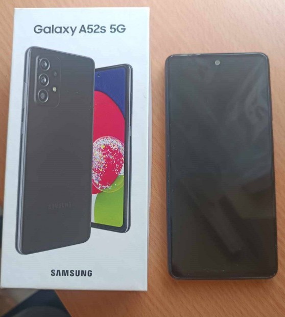 Samsung Galaxy A52s 5G 128GB Fekete Fggetlen