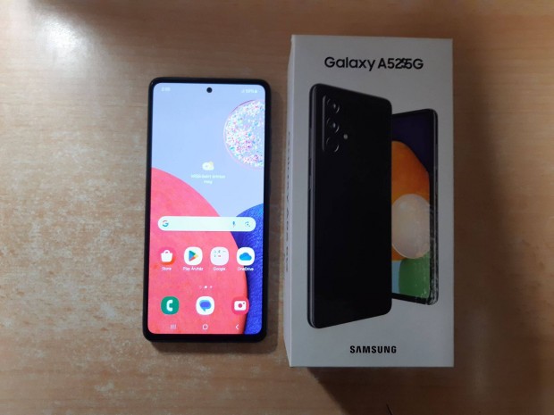 Samsung Galaxy A52s 5G 6/128GB Dual Fekete Garis !