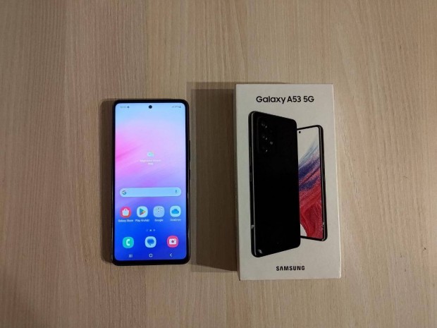 Samsung Galaxy A53 5G 6/128GB jszer Dual Black Garis !