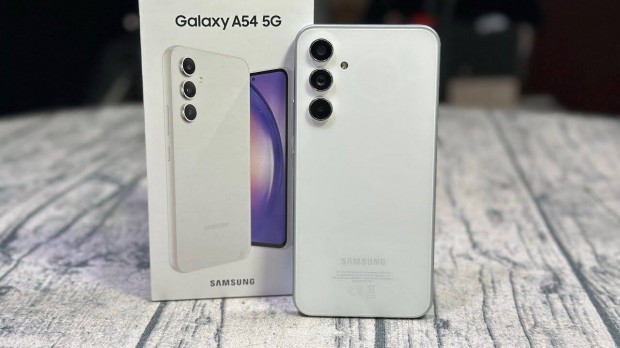 Samsung Galaxy A54 5G 128GB White, Karcmentes, jszer, Garancilis