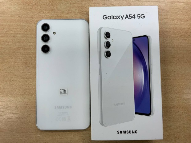 Samsung Galaxy A54 5G 8/256GB Awesome White (6 hnap garancia)