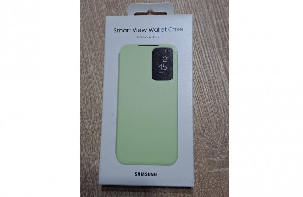 Samsung Galaxy A54 gyri Smart View Wallet tok Lime