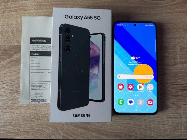 Samsung Galaxy A55 5G 256GB 8GB RAM Dual (SM-A556) Csere ON!