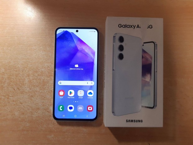 Samsung Galaxy A55 5G 8/128GB Dual jszer Blue Garis !