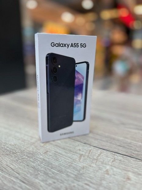 Samsung Galaxy A55 5G Krtyafggetlen 128 GB, 12 h garancia