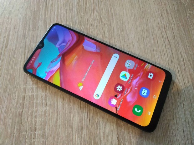 Samsung Galaxy A70 6/128GB Dual SIM Okostelefon j llapotban Elad