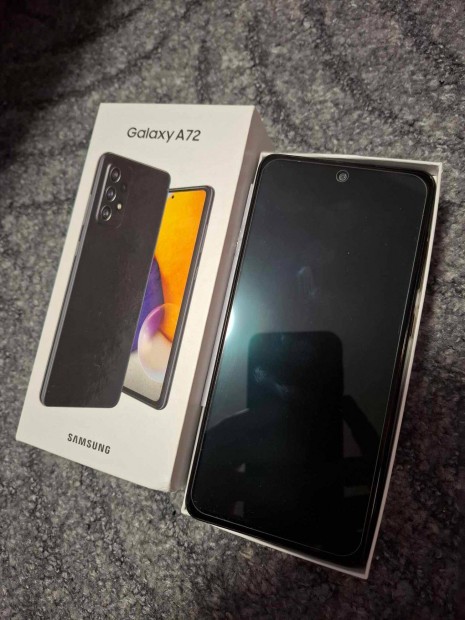 Samsung Galaxy A72 128 GB fekete Hibs, olvasd el a hirdetst