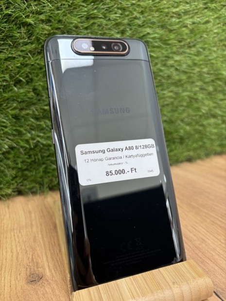 Samsung Galaxy A80 Krtyafggetlen 128 GB 8 GB Ram, 12 h garancia