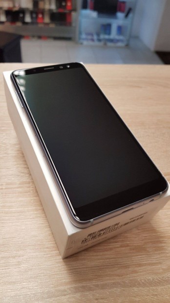 Samsung Galaxy A8 (2018), Orchid Gray, 4/32GB, jszer, Extrkkal