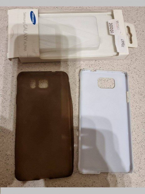 Samsung Galaxy Alpha kemény tok képpel Mobil telefon tok