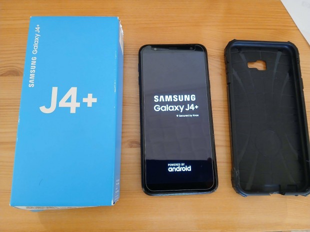 Samsung Galaxy J4+ 32GB fekete karcmentes olyan mint az j fggetlen