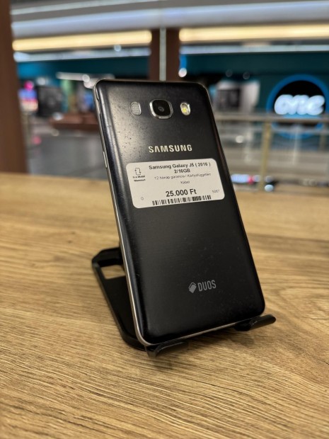Samsung Galaxy J5 (2016) Kártyafüggetlen 8 GB 2 GB Ram, 12 hó garancia