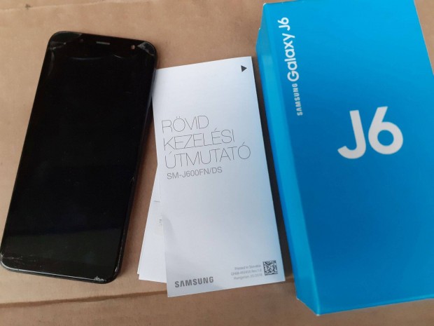 Samsung Galaxy J6 (2018) SM-J600 32GB Dual SIM krtyafggetlen telefon