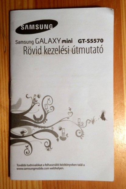 Samsung Galaxy Mini GT-S5570 (2010) Rvid Kezelsi tmutat