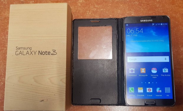 Samsung Galaxy Note3, krtyafggetlen, j llapot.