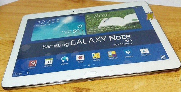 Samsung Galaxy Note 10.1, demo tablet, originlt csomagolsban, kirak