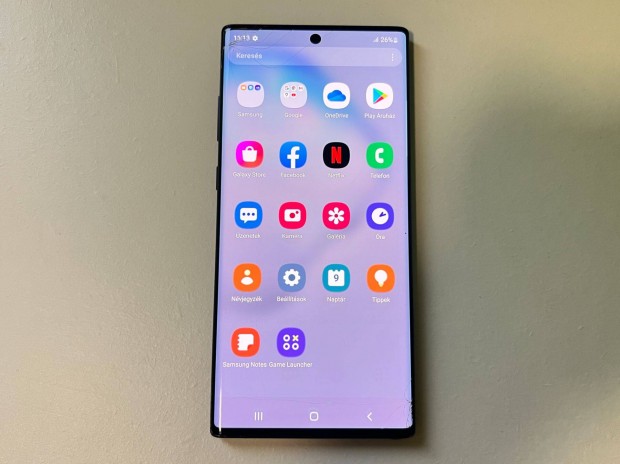 Samsung Galaxy Note 10+ 10 plus 256GB krtyafggetlen telefon