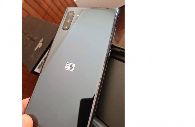 Samsung Galaxy Note 10+ 12/256gb duos Black, szp - Csere is rde