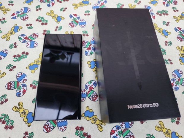 Samsung Galaxy Note 20 Ultra 5G N986B Dualsim,fekete, dobozos, 256/12