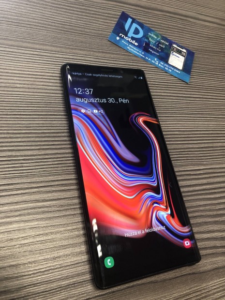 Samsung Galaxy Note 9, Megkmlt, 512GB, Dual, Fekete, Garancia