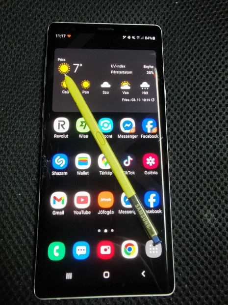 Samsung Galaxy Note 9 fggetlen 1 sim