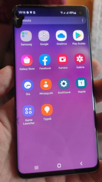 Samsung Galaxy S10,8/128GB,Dul Sim,Srlt,De Hibtlanul Mkd!