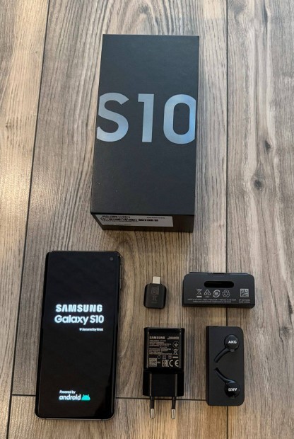 Samsung Galaxy S10 - Fggetlen, DS. 128GB - Szp - Olcs!