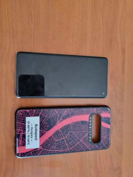 Samsung Galaxy S10 hibátlan állapotban, Mobilfox tokkal
