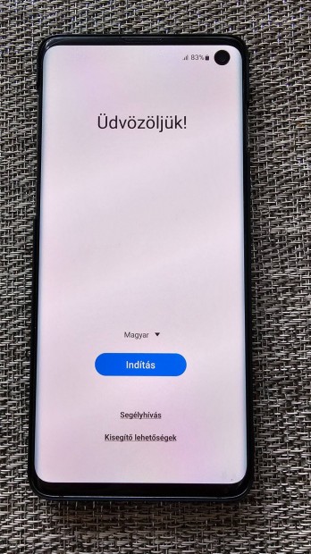 Samsung Galaxy S10 mobiltelefon