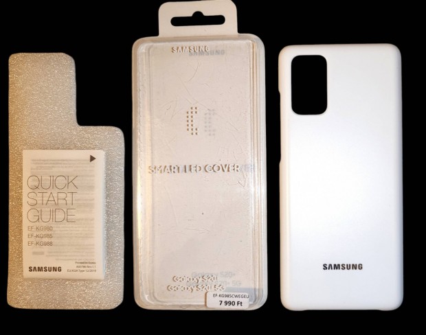 Samsung Galaxy S20 Plus Led Cover led kijelzs okostok. Tok.