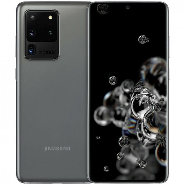 Samsung Galaxy S20 Ultra 5G (128GB)  - Szn: Szrke