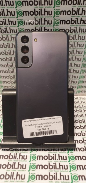 Samsung Galaxy S21 5G 128GB fekete megkmlt llapotban