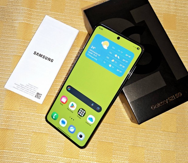 Samsung Galaxy S21 5G 8/128GB Gyönyörű állapot!! Független.
