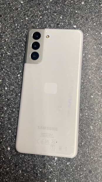 Samsung Galaxy S21 5G Dual Sim White, 128 GB, Újszerű