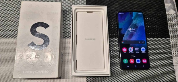 Samsung Galaxy S21 FE 5G 6/128GB jszer Szrke Garancis !